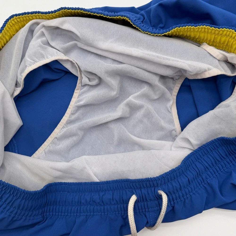 Polo Ralph Lauren Mens Blue Swim Trunks Big & Tall‎ 4XB Mesh Lined Pony Logo